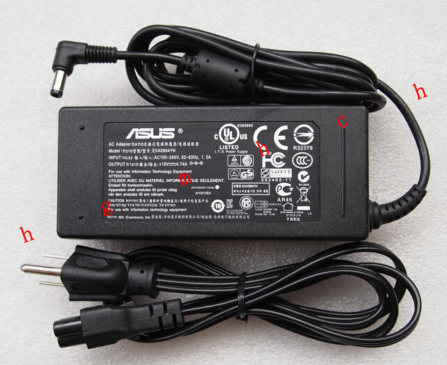 Genuine 19V 4.74A 90W Asus U56 U56E U56J Notebook PC AC Adapter Genuine 19V 4.74A 90W Asus U56 U56E U56J Notebook PC AC Adapter