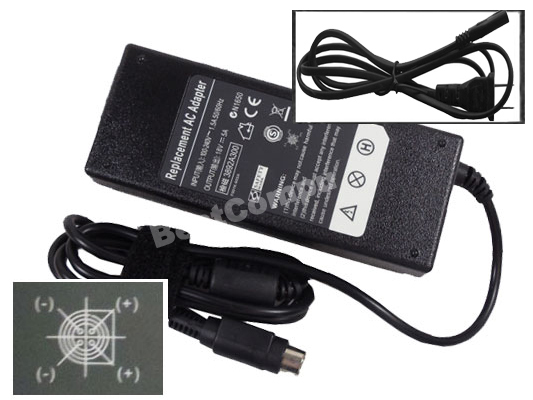 Wacom Cintiq 18sx LCD Display 18V 5A 4 Pin AC DC Adapter Wacom Cintiq 18sx LCD Display 18V 5A 4 Pin AC DC Adapter