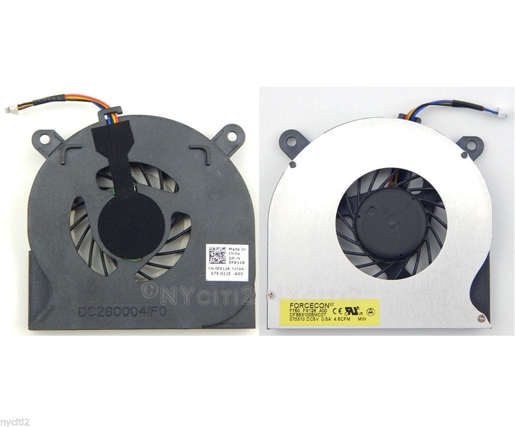 CPU Fan Compatible to FX128 0FX128 ZB0506PFV1-6A UDQFRZH08CCM fo CPU Fan Compatible to FX128 0FX128 ZB0506PFV1-6A UDQFRZH08CCM fo