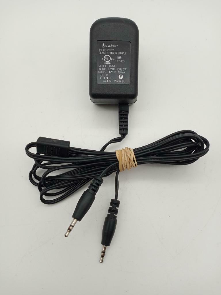 Cobra Walkie Talkie Radio AC Adapter 12v Dual Charger Power Supply UD-1201 Brand: Cobra Walkie Talkie Radio AC Adapter 12v Dual Charger Power Supply UD-1201 Brand: