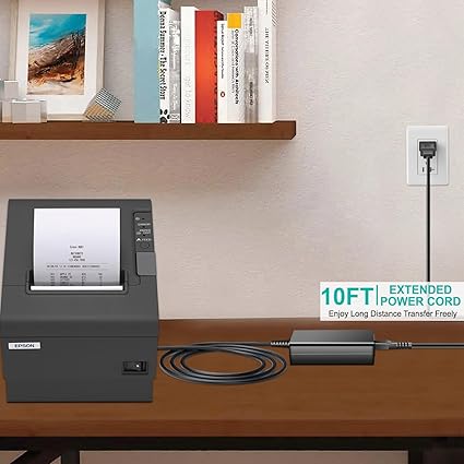 24v (3-pin) Ac Dc Adapter Compatible with Epson POS Thermal POS ReadyPrint Thermal 24v (3-pin) Ac Dc Adapter Compatible with Epson POS Thermal POS ReadyPrint Thermal