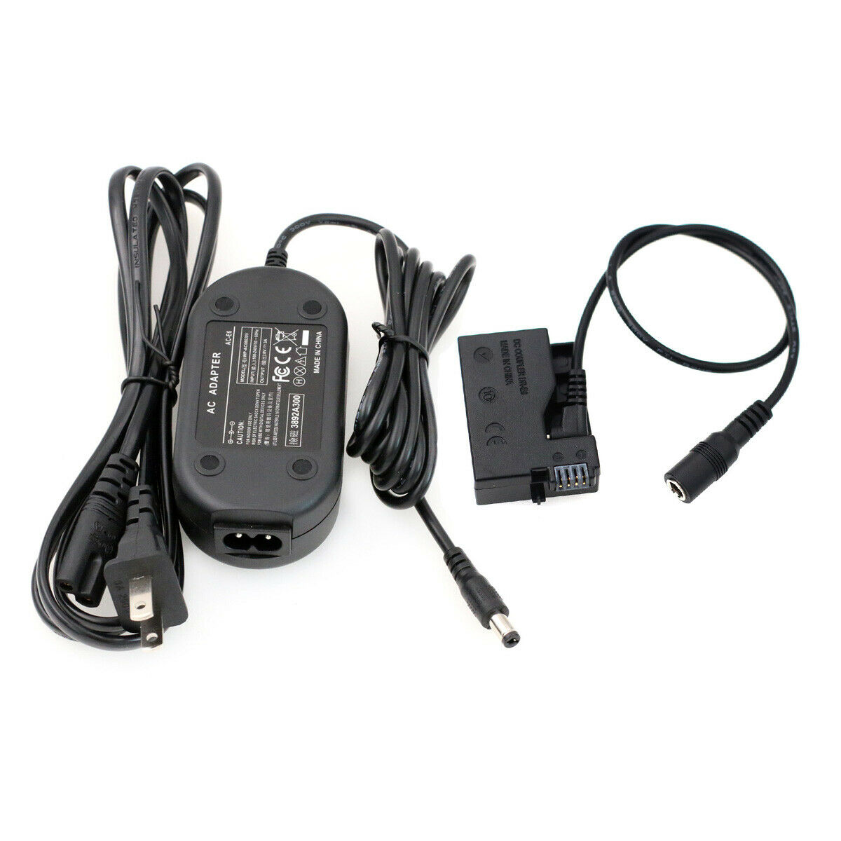 8.0V 3A AC-E6 DR-E8 DC Coupler AC Adapter for Canon EOS Rebel T5i T4i T3i T2i 700D 8.0V 3A AC-E6 DR-E8 DC Coupler AC Adapter for Canon EOS Rebel T5i T4i T3i T2i 700D