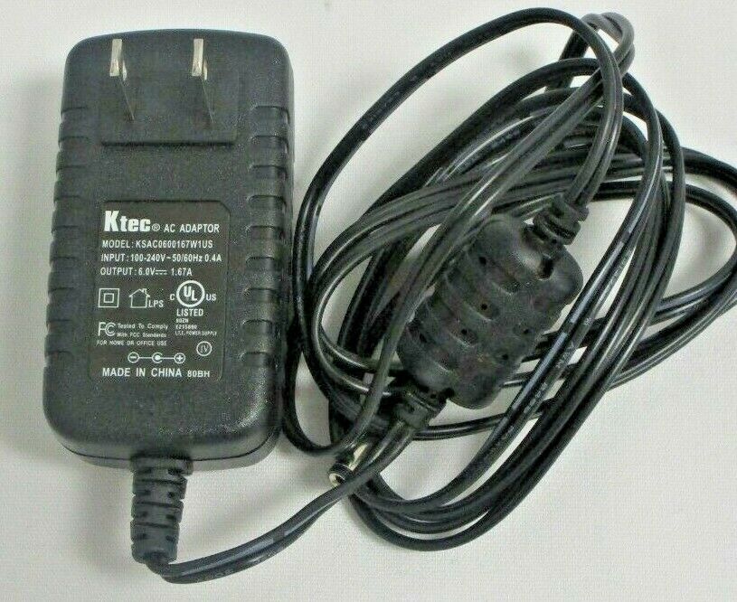 Ktec KSAC0600167W1US AC ADAPTER POWER SUPPLY OUTPUT:6.0A--1.67A Type: AC/AC Ad Ktec KSAC0600167W1US AC ADAPTER POWER SUPPLY OUTPUT:6.0A--1.67A Type: AC/AC Ad
