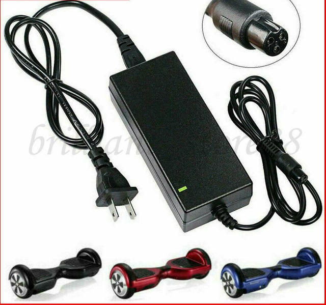 42V 2A Battery Charger fit for Scooter Hover Board Self Balancing Electric Unicycl 42V 2A Battery Charger fit for Scooter Hover Board Self Balancing Electric Unicycl