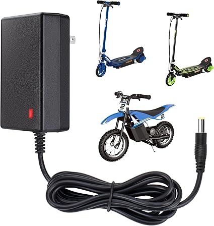 12v Charger for Razor Power Core E90 Charger for Electric Scooter Black Label Powe 12v Charger for Razor Power Core E90 Charger for Electric Scooter Black Label Powe