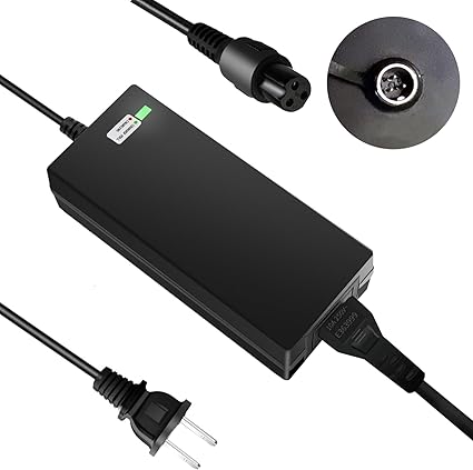 42V 2A Fast Charger with 3-Prong 0.31" Plug | for 36V Lithium Batteries- Compatibl 42V 2A Fast Charger with 3-Prong 0.31" Plug | for 36V Lithium Batteries- Compatibl