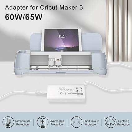 24V Power Supply Charger for Cricut Maker 3 CXPL303A CXPL303B CXPL303 TSA066-24027 24V Power Supply Charger for Cricut Maker 3 CXPL303A CXPL303B CXPL303 TSA066-24027