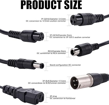 54.6V 2A Fast Battery Charger 7 in 1 Plugs - Universal Replacement Charger for 13S 54.6V 2A Fast Battery Charger 7 in 1 Plugs - Universal Replacement Charger for 13S