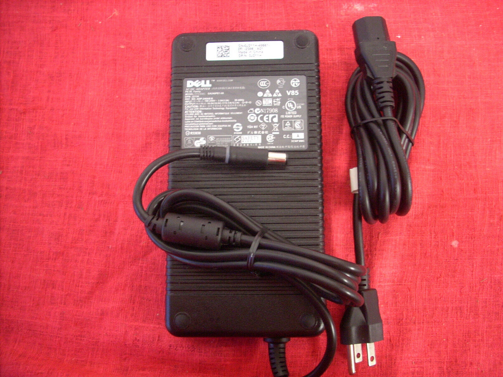Original Genuine OEM Dell Alienware 17 R3 R4 R5 Power Adapter Charger/Cord 240W Original Genuine OEM Dell Alienware 17 R3 R4 R5 Power Adapter Charger/Cord 240W