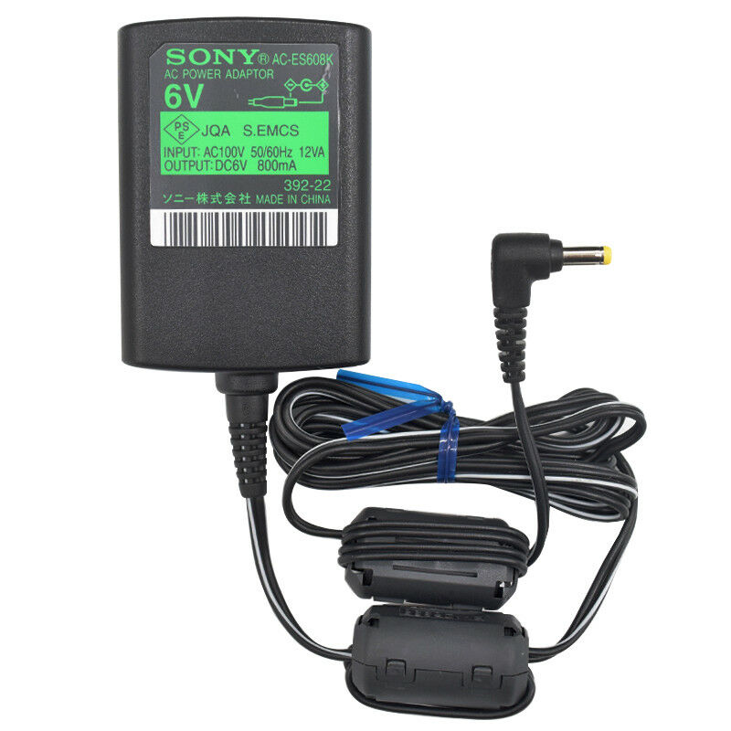 Genuine Sony AC Power Adaptor Charger 6V For Sony MiniDisc player Brand: Sony C Genuine Sony AC Power Adaptor Charger 6V For Sony MiniDisc player Brand: Sony C