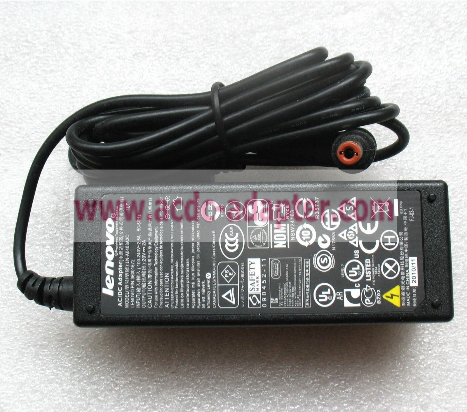 Original 20V 2A Toshiba Mini NB305 NB505 AC Adapter charger Original 20V 2A Toshiba Mini NB305 NB505 AC Adapter charger