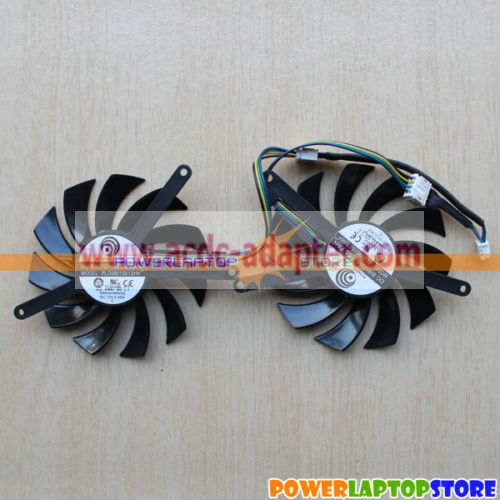New PLD08010S12HH Graphics Video Card Dual GPU Fan 4Pin New PLD08010S12HH Graphics Video Card Dual GPU Fan 4Pin