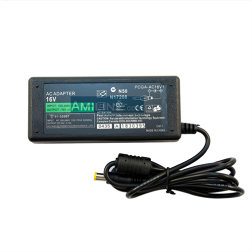 16V 3.75A 60W AC Power Adapter for Sony VAIO VGN-TX770P/T 16V 3.75A 60W AC Power Adapter for Sony VAIO VGN-TX770P/T